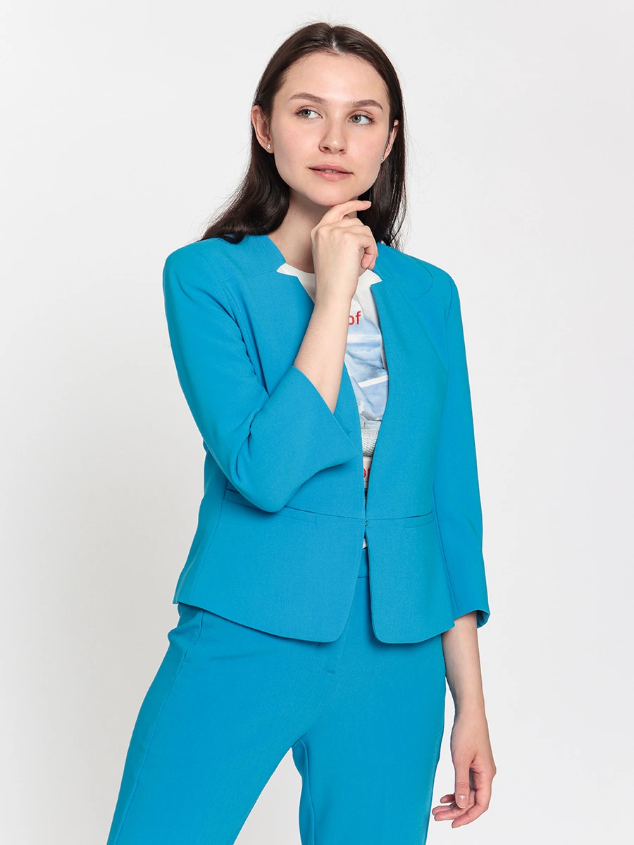 Блейзер с текстурой Добби